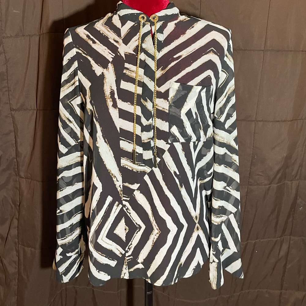 Guess by Marciano Long Sleeve Blouse